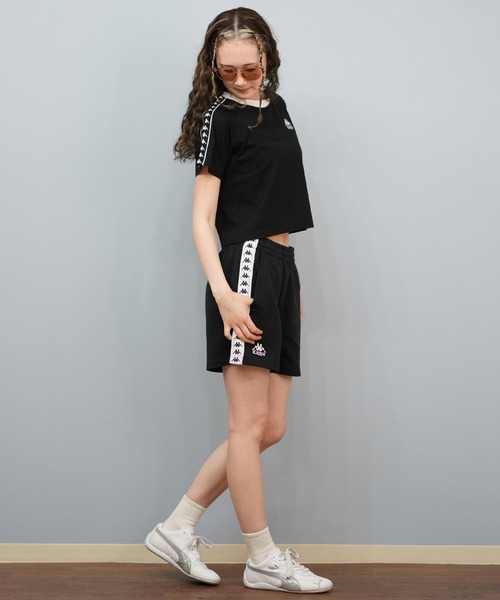 Kappa（カッパ） tシャツ リンガーTシャツ 215938 レディース