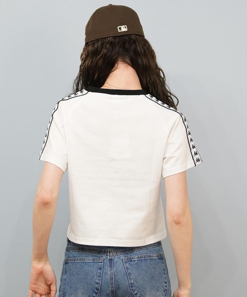 tシャツ Kappa/カッパ リンガーTシャツ 215938 レディース Kappa tシャツ Kappa/カッパ リンガーTシャツ 215938 レディース