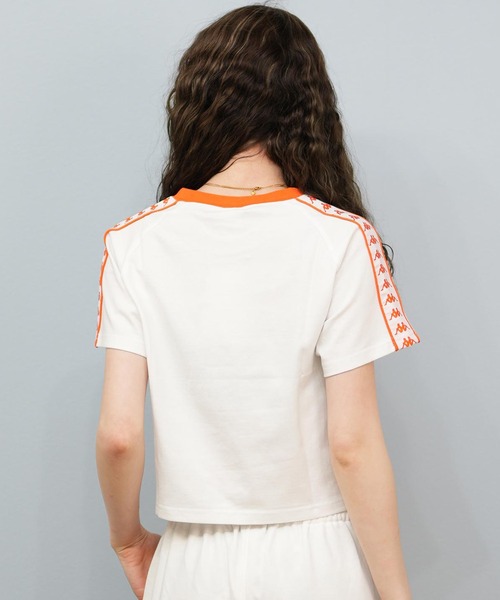 Kappa（カッパ） tシャツ リンガーTシャツ 215938 レディース