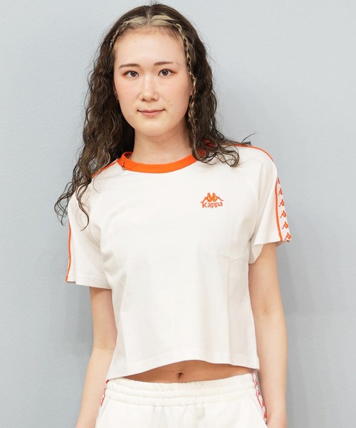 Kappa（カッパ） tシャツ リンガーTシャツ 215938 レディース