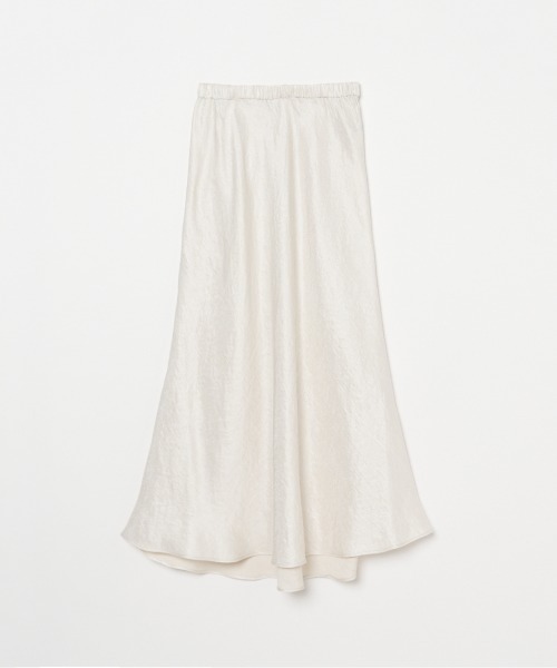 スカート satin flare skirt SATIN SEMI FLARE SKIRT