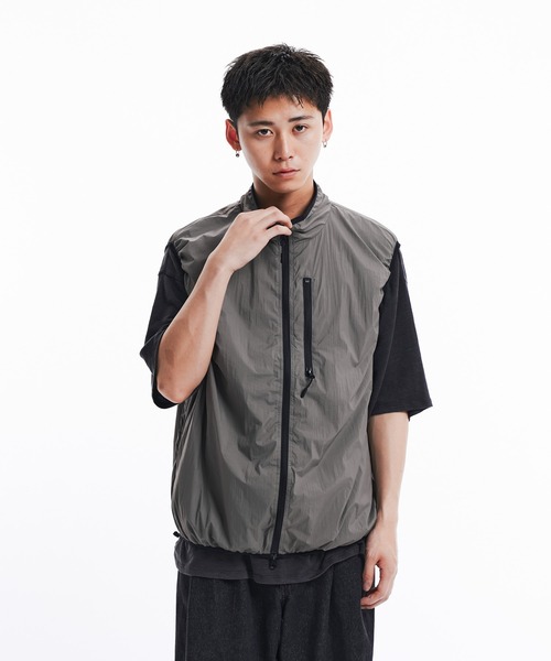 THE BOLDMAN ベスト ジレ Nylon Vest / ナイロンベスト メンズ