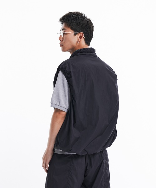 THE BOLDMAN ベスト ジレ Nylon Vest / ナイロンベスト メンズ