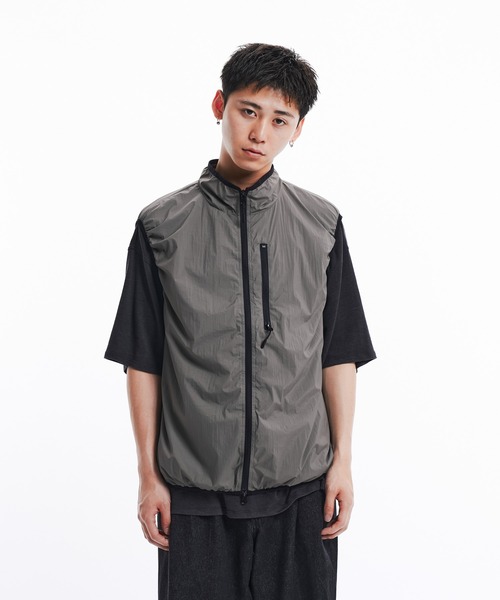THE BOLDMAN ベスト ジレ Nylon Vest / ナイロンベスト メンズ