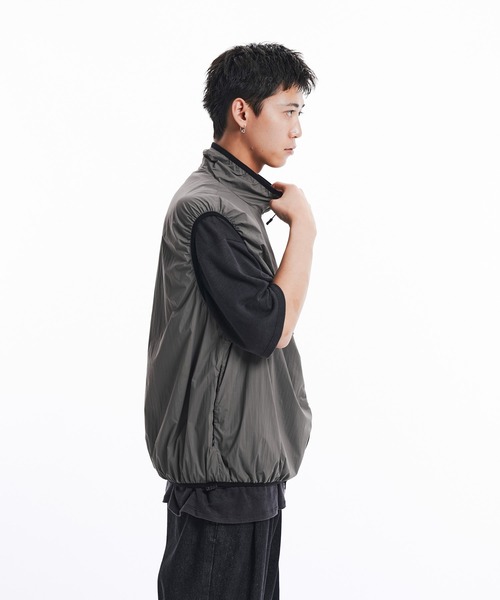 THE BOLDMAN ベスト ジレ Nylon Vest / ナイロンベスト メンズ