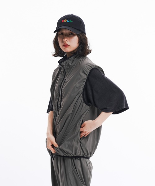 THE BOLDMAN ベスト ジレ Nylon Vest / ナイロンベスト メンズ