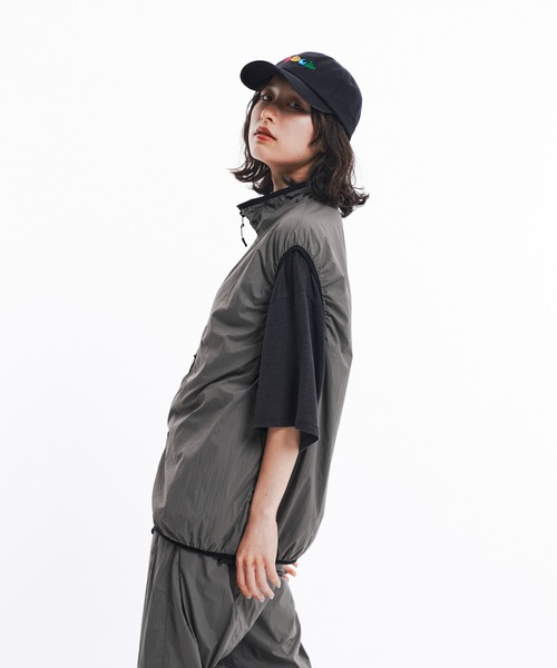 THE BOLDMAN ベスト ジレ Nylon Vest / ナイロンベスト メンズ