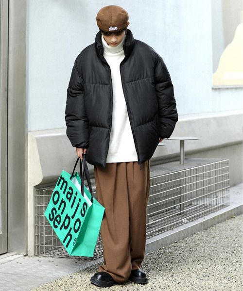 「neos」 ブルゾン MEDIUM グレイッシュベージュ メンズ_画像3