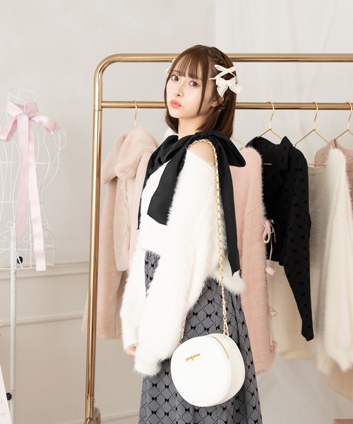 「apres jour」 長袖ニット フリー ベビーピンク レディース_画像5