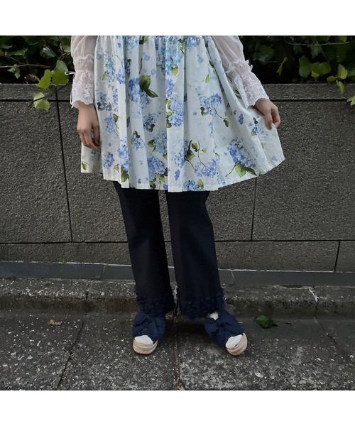 PINK HOUSE ジーンズ デニム デニムパンツ ドットチュール使い