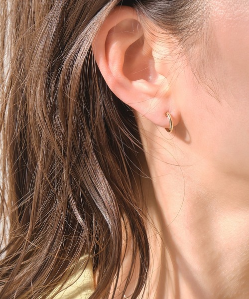 Phoebe（フィービー） ピアス 「K10」ディアフープピアス(片耳