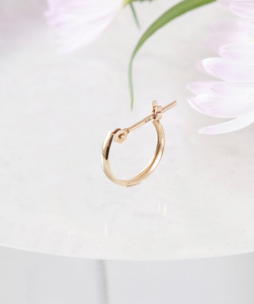 Phoebe（フィービー） ピアス 「K10」ディアフープピアス(片耳