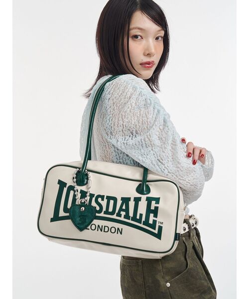 jouetie ボストンバッグ 「LONSDALE×jouetie」エナメルボストン