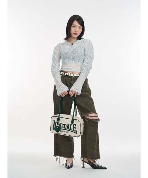 【LONSDALE×jouetie】エナメルボストンBAG LONSDALE×jouetie】エナメルボストンBAG（ボストンバッグ
