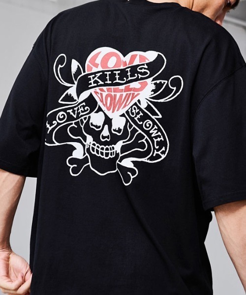 Ed Hardy（エド・ハーディー） tシャツ 「ED HARDY/エドハーディー
