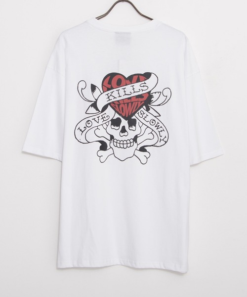 Ed Hardy エドハーディー ラインストーン Tシャツ スカル ハート バラ Ed Hardy エドハーディー ラインストーン Tシャツ スカル ハート