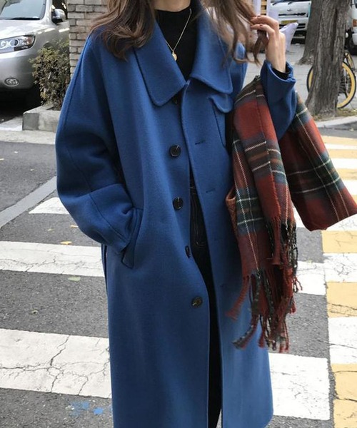 「Doula Doula」 ステンカラーコート M ダークブラウン レディース_画像9