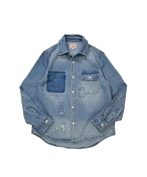 BIG MIKE（ビッグマイク） シャツ ビックマイク / 長袖 リメイク