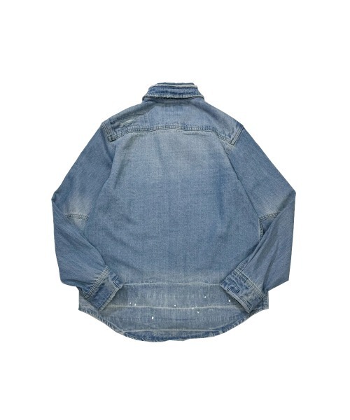 【未使用】リメイクデニムシャツ 楽天市場】【中古】77circaリメイクデニムシャツ インディゴ