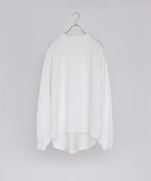 「AIMNAIM」 長袖Tシャツ MEDIUM ブラック メンズ