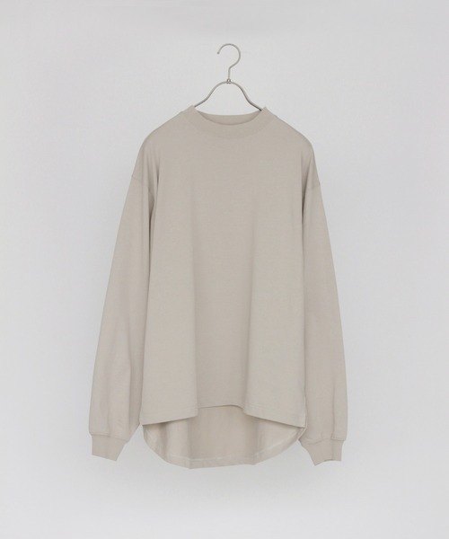 「AIMNAIM」 長袖Tシャツ MEDIUM ブラック メンズ