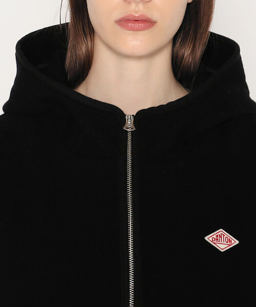 Danton（ダントン） ジップアップブルゾン 34 ベージュ レディース