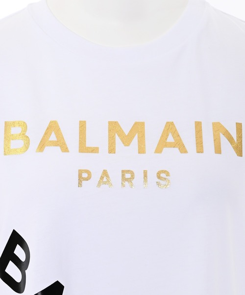 「BALMAIN」 半袖Tシャツ 14Y ホワイト レディース_画像2