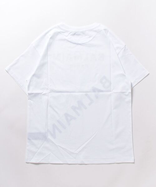 「BALMAIN」 半袖Tシャツ 14Y ホワイト レディース_画像3