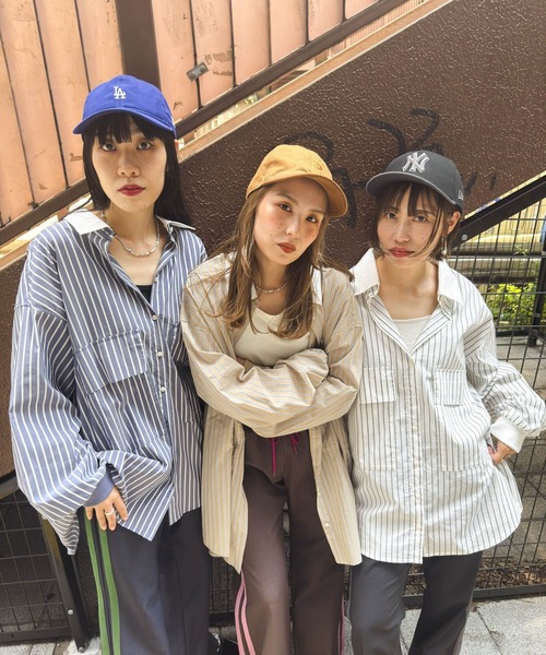 niko and… ブラウス シャツ 「MODE NORM CORE」2WAYカラービッグ