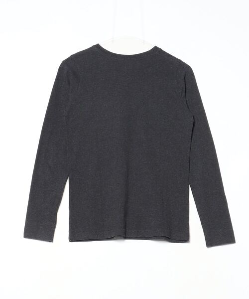 ESSENTIALS ブラック 長袖カットソー M mont-bell 「mont-bell」 ワンポイント長袖カットソー M