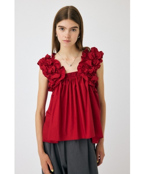 rosemuse shoulder frills blouse ブラウス shoulder frills blouse – BUNNY APARTMENT