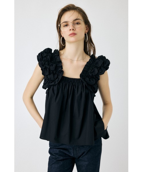 フリルトップス　マウジー MOUSSY | SHOULDER FRILLS トップス (その他トップス ) |SHEL