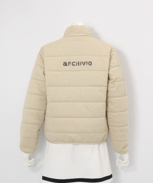 archivio（アルチビオ） ブルゾン アウター 防風保温中綿ジップ