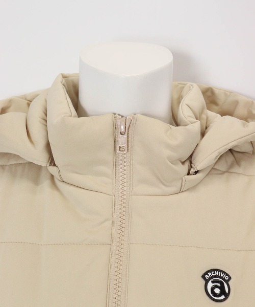 archivio（アルチビオ） ブルゾン アウター 防風保温中綿ジップ
