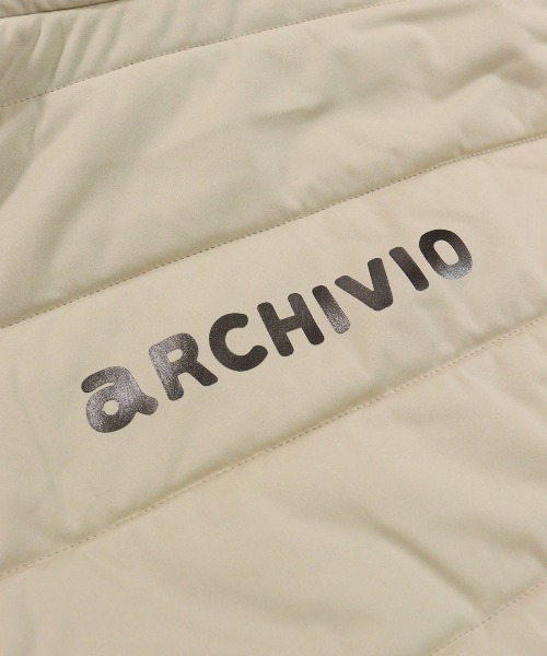 archivio（アルチビオ） ブルゾン アウター 防風保温中綿ジップ
