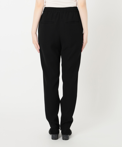 VERMEIL par iena ダブルクロスジョブパンツ 38 黒　美品 VERMEIL par iena ダブルクロスジョブパンツ 38 黒 美品