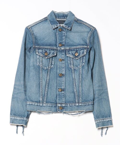 マディソンブルー CRASHED 3RD TYPE G JAC/デニムジャケット CRASHED