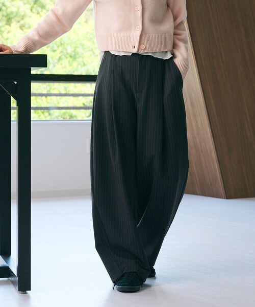 BEAUTY＆YOUTH UNITED ARROWS ワイドパンツ パンツ ポリエステル