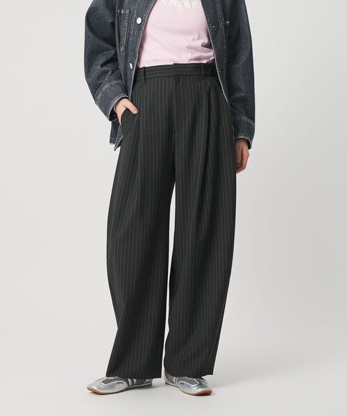 BEAUTY＆YOUTH UNITED ARROWS ワイドパンツ パンツ ポリエステル
