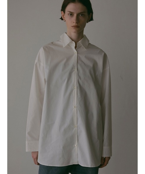 HER. ブラウス シャツ HER．designオーバーシャツ レディース 