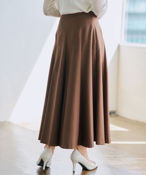 スカート エスカルゴフレアスカート 「低身長・小柄女性」 : ZOZOTOWN