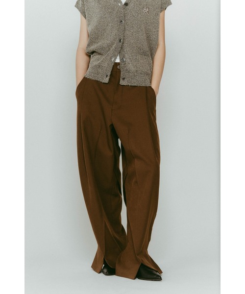 Knuth Marf（クヌースマーフ） パンツ front slit pants(unisex