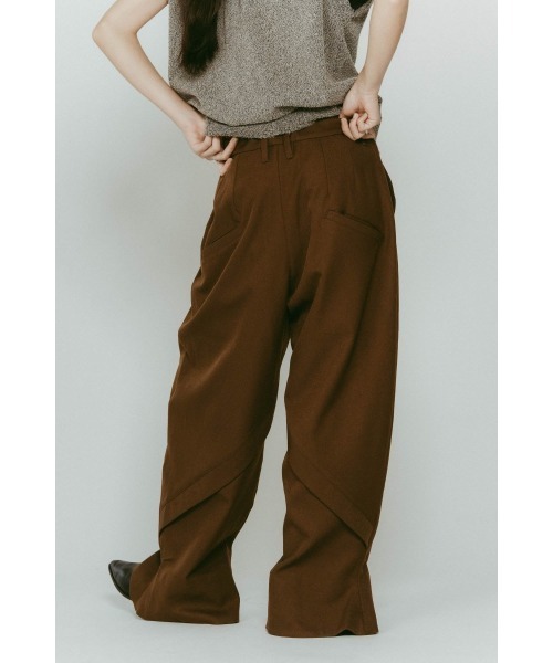 Knuth Marf（クヌースマーフ） パンツ front slit pants(unisex