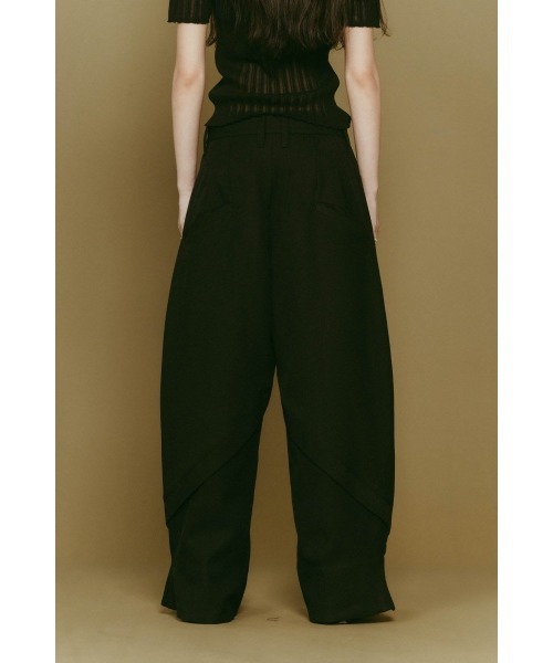 Knuth Marf（クヌースマーフ） パンツ front slit pants(unisex