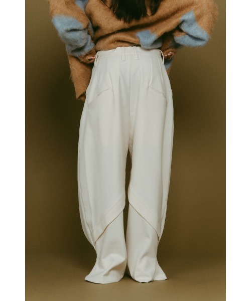 Knuth Marf（クヌースマーフ） パンツ front slit pants(unisex