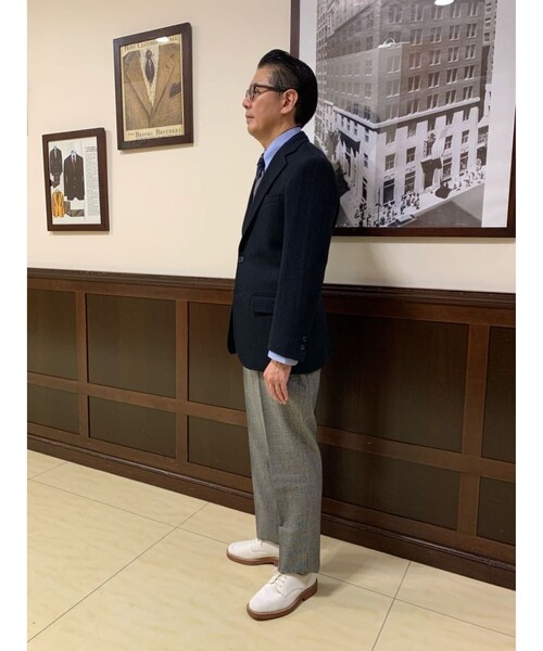 美品定番 BrooksBrothers ハリスツイード 3つ釦段返りサックJKT 未使用23AW BrooksBrothers ハリスツイード 3つ釦段返りJKT - メルカリ