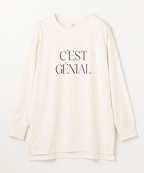 ANY（エニィ） tシャツ ロゴロングスリーブTシャツ レディース