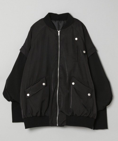 JEANASIS（ジーナシス） ブルゾン FREE ブラック レディース