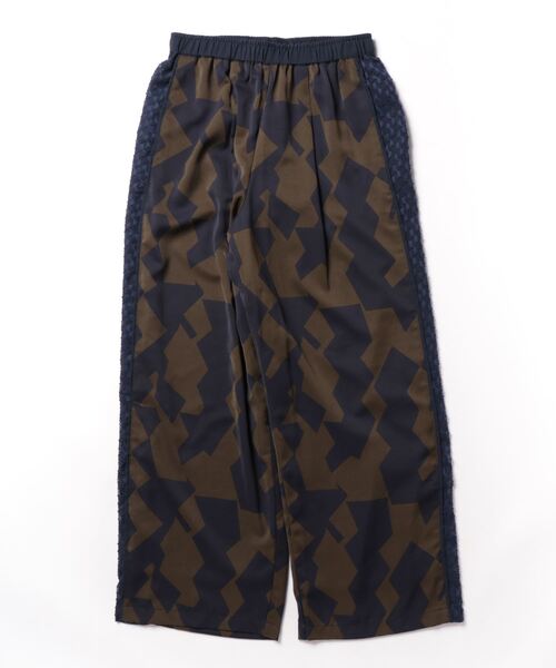 「BITTOKO」 イージーパンツ FREE オフホワイト レディース_画像3