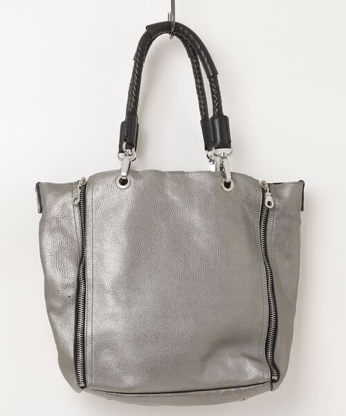 「BARBARA RIHL」 トートバッグ - シルバー レディース_画像2